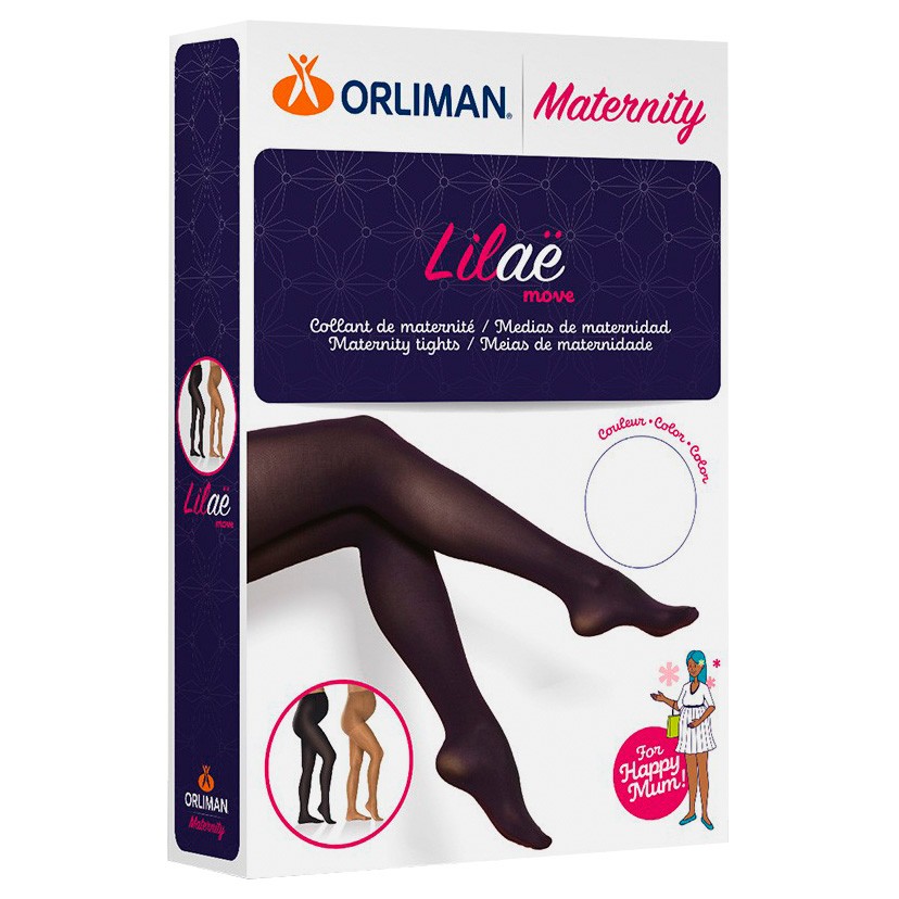 Imagen de Orliman panty maternity ligera negro t/3 ref631