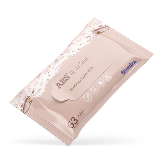Imagen de Abs skincare toallitas húmedas 63u