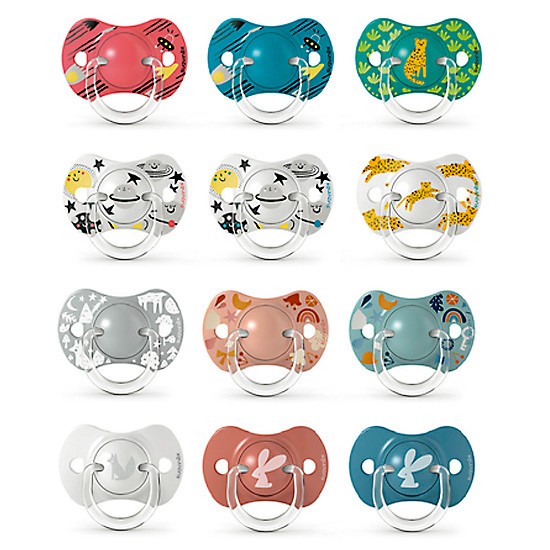 Imagen de Suavinex Chupete fisiológico silicona 0,6m 2u