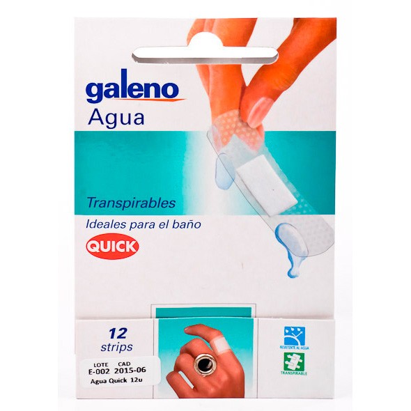 Imagen de Galeno Tiras Quita-rapid piel 12u
