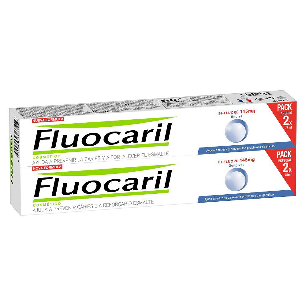 Imagen de Fluocaril bi-145 encías 2x75ml duplo