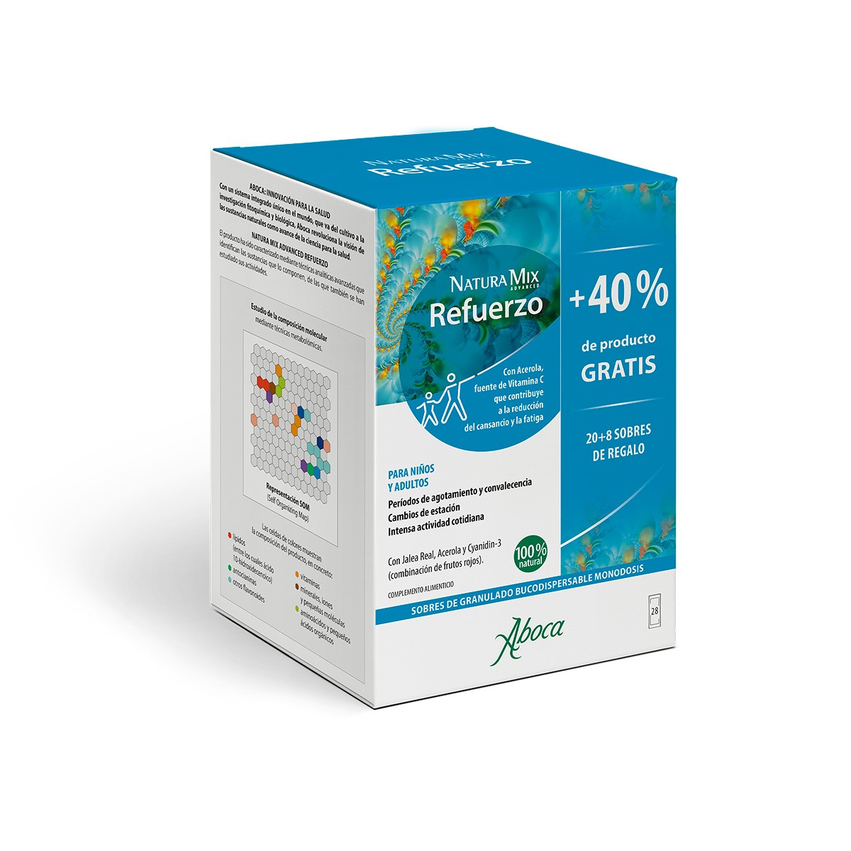Imagen de Aboca natura mix advanced refuerzo 28 sobres