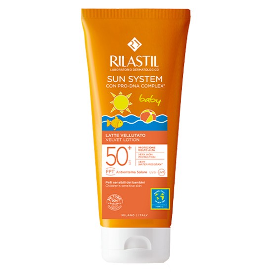 Imagen de Rilastil sun system spf 50 baby velluto 200ml