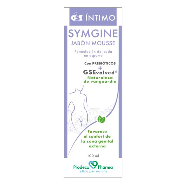 Imagen de GSE Symgine mousse jabón íntimo 100ml