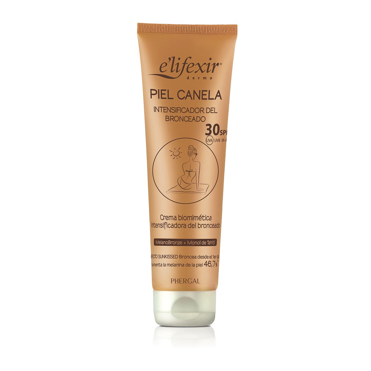 Imagen de Elifexir Dermo piel canela spf30 150ml