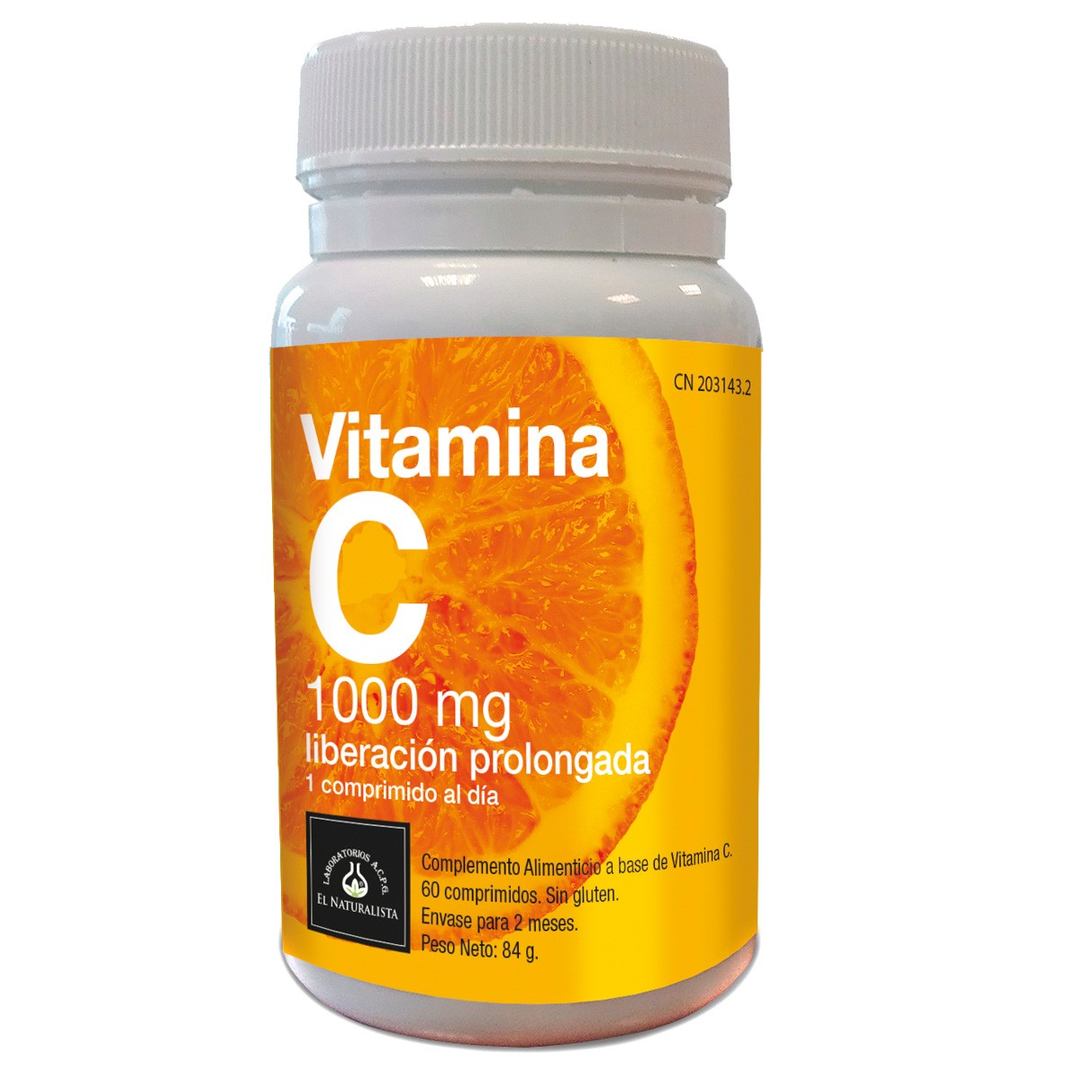Imagen de El Naturalista Vitamina C 1000 mg 60 comprimidos