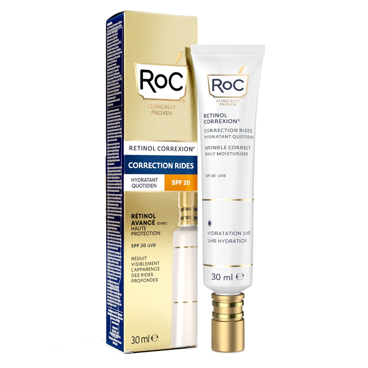 Imagen de Roc Wrinkle correct día spf20 30ml