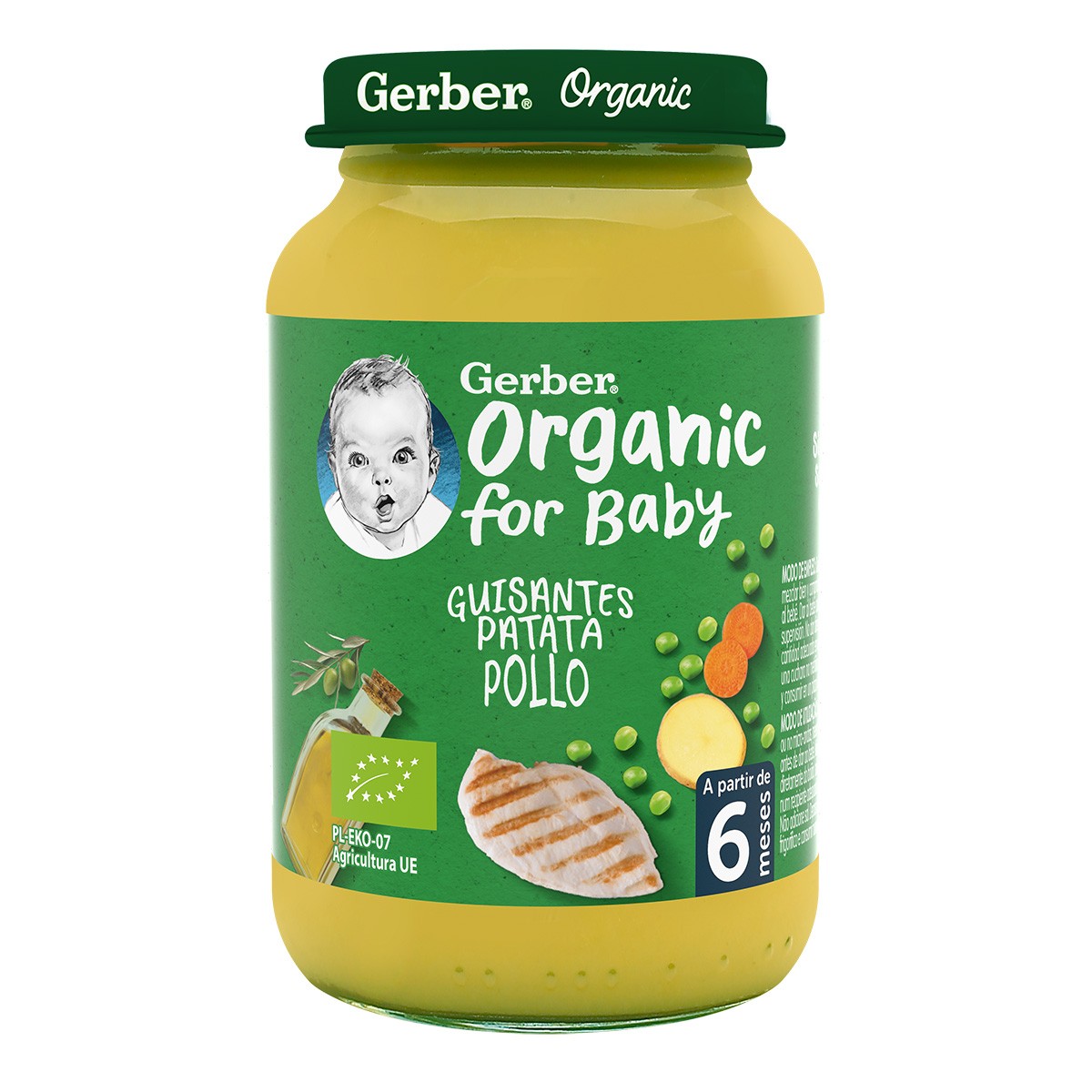 Imagen de Gerber Organic guiso patata pollo 190gr