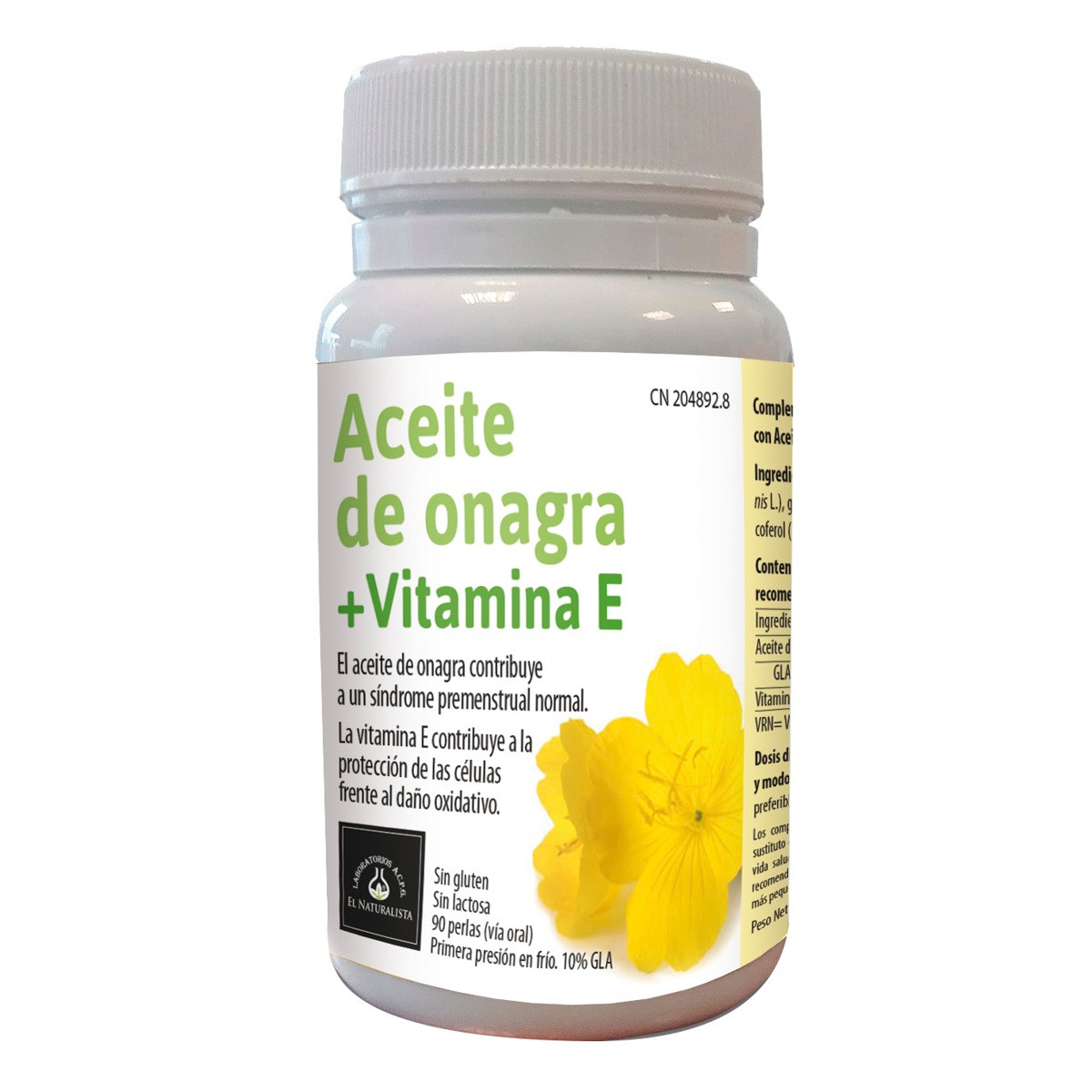 Imagen de El naturalista aceite de onagra 90perlas