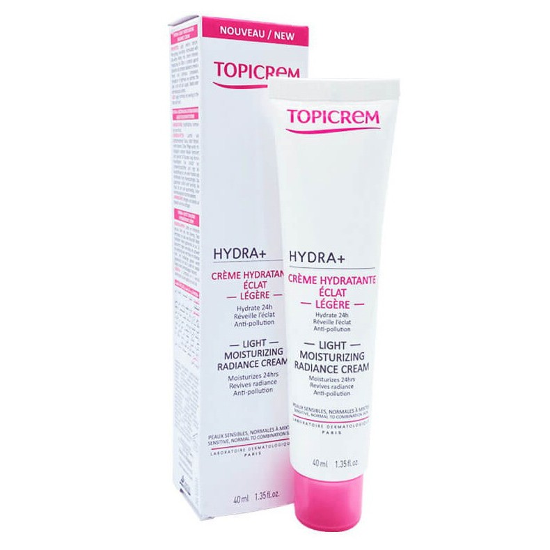 Imagen de Topicrem hydra+ hidratante iluminadora 40ml