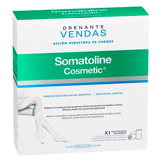 Imagen de Somatoline pack vendas reductoras/drenantes inicio