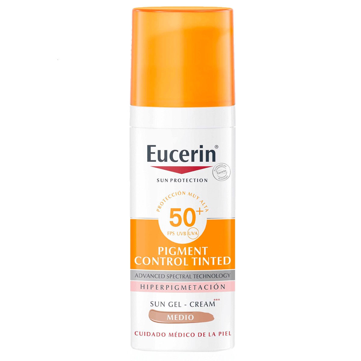 Imagen de Eucerin pigment control spf50+ medio 50ml