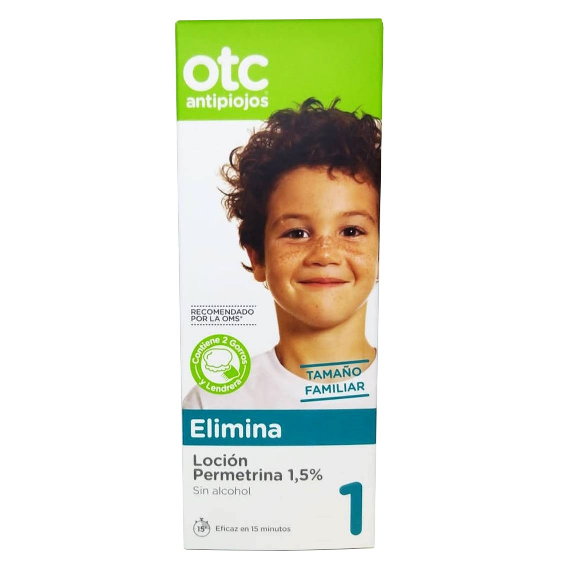 Imagen de Otc  antipiojos permet locion 1,5% 200ml