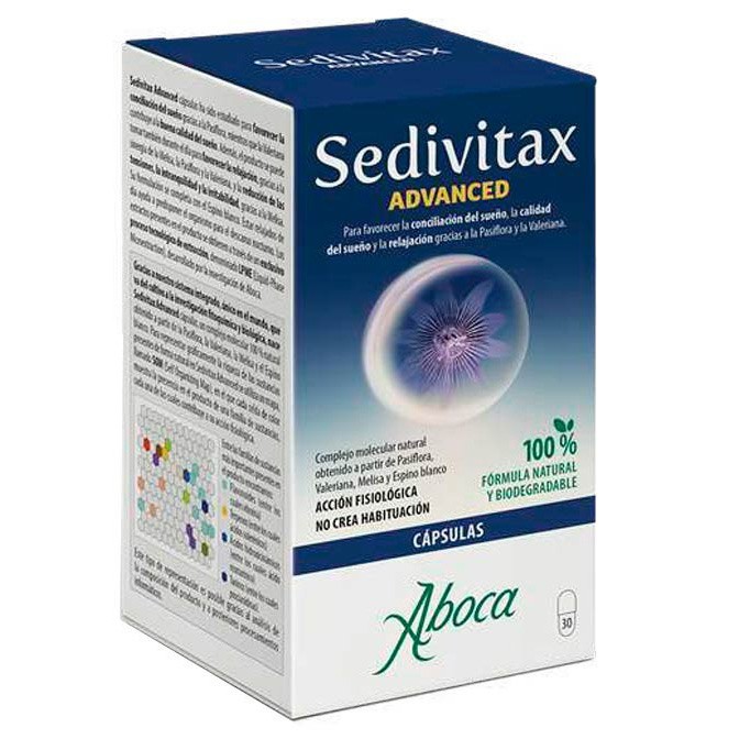 Imagen de Aboca Sedivitax advanced sueño 30 cápsulas