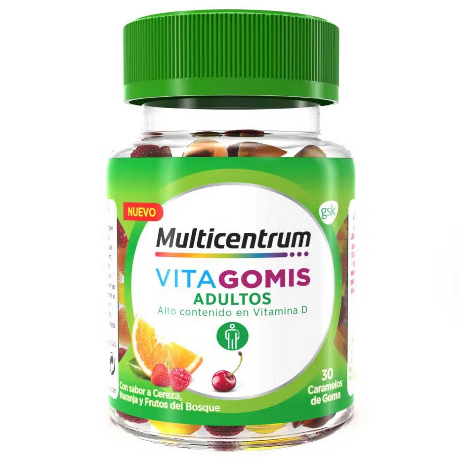 Imagen de Multicentrum vitagomis energía 30 caramelos