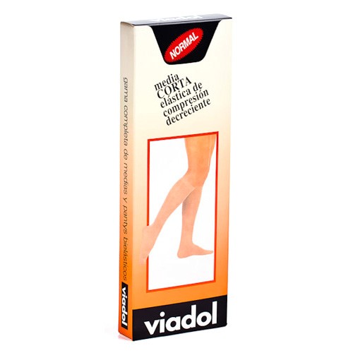 Imagen de Viadol Prim Media Corta Normal talla EG beige