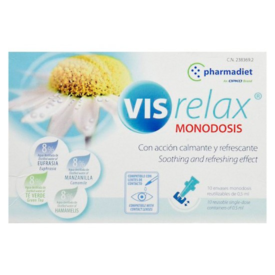 Imagen de Pharmadiet vis relax masterdiet 10 monodosis x 0,5 ml