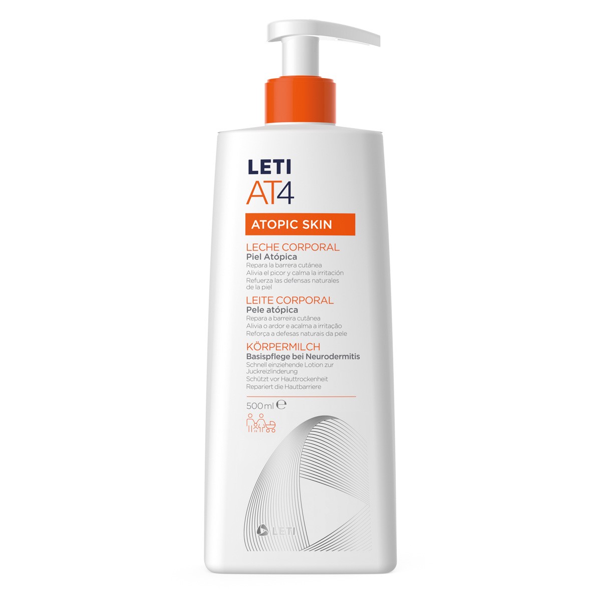 Imagen de Leti AT4 leche corporal 500ml