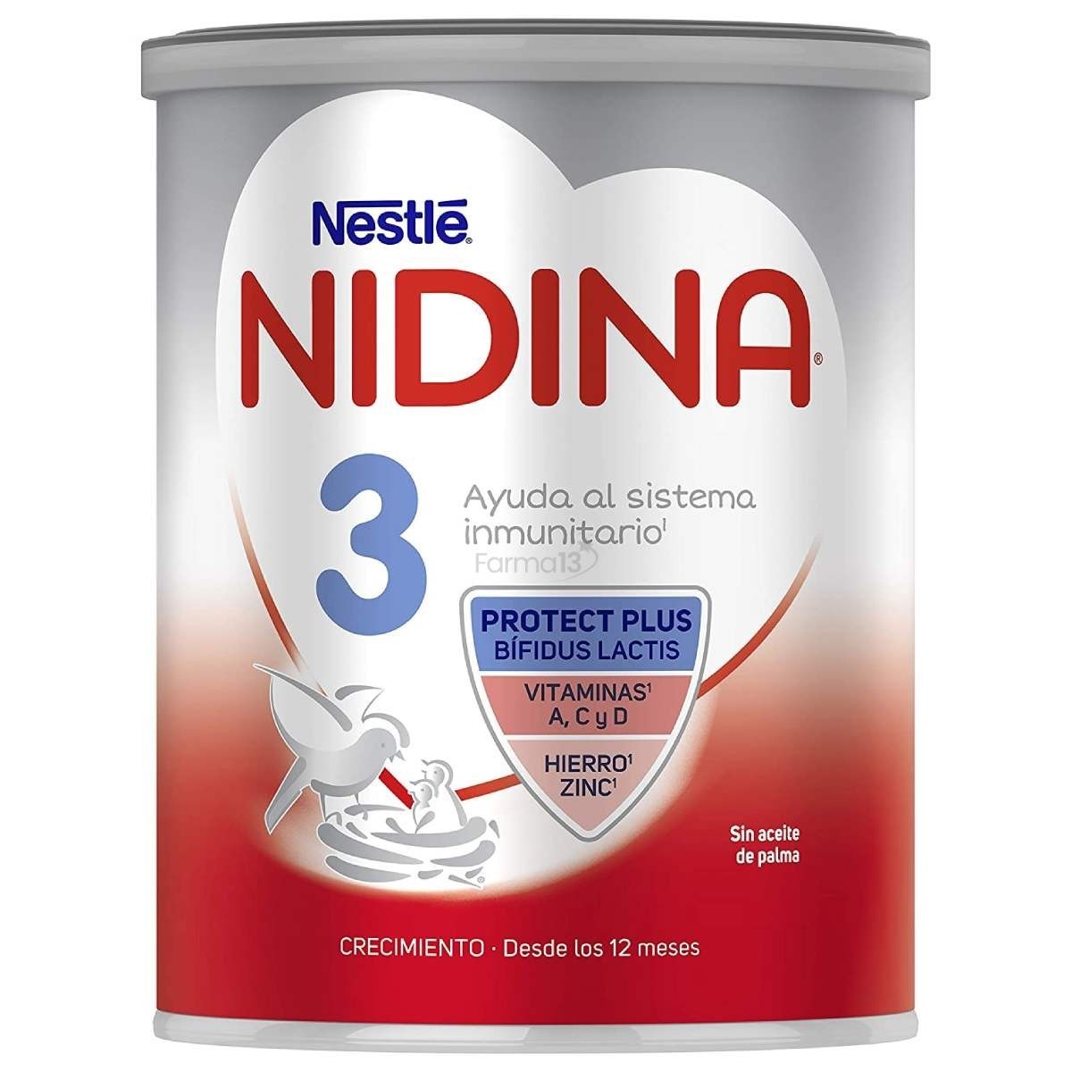 Imagen de Nestlé Nidina 3 premium crecimiento 800g