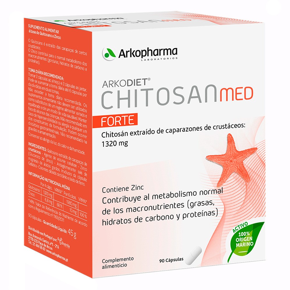 Imagen de Arkodiet Chitosan Forte 90 cápsulas