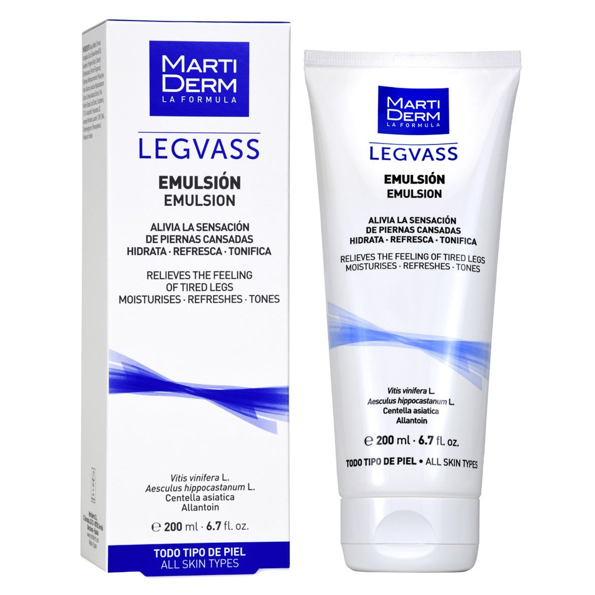 Imagen de MartiDerm Legvass Emulsión  200 ml
