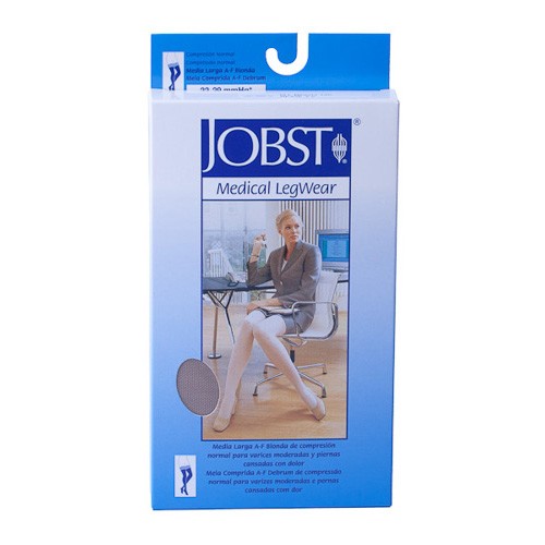 Imagen de Jobst Media Larga 140 Den Blonda Normal talla 5 beige