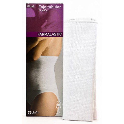 Imagen de Farmalastic faja tubular algodón blanca talla 1