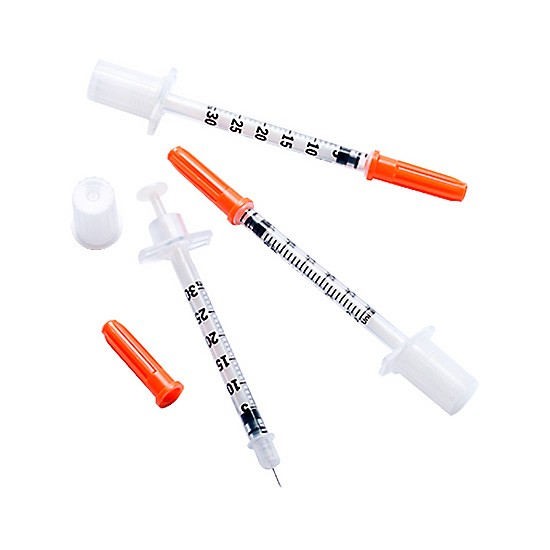 Imagen de Jeringa microfine 1/2u 8 x 0,3ml 10uds