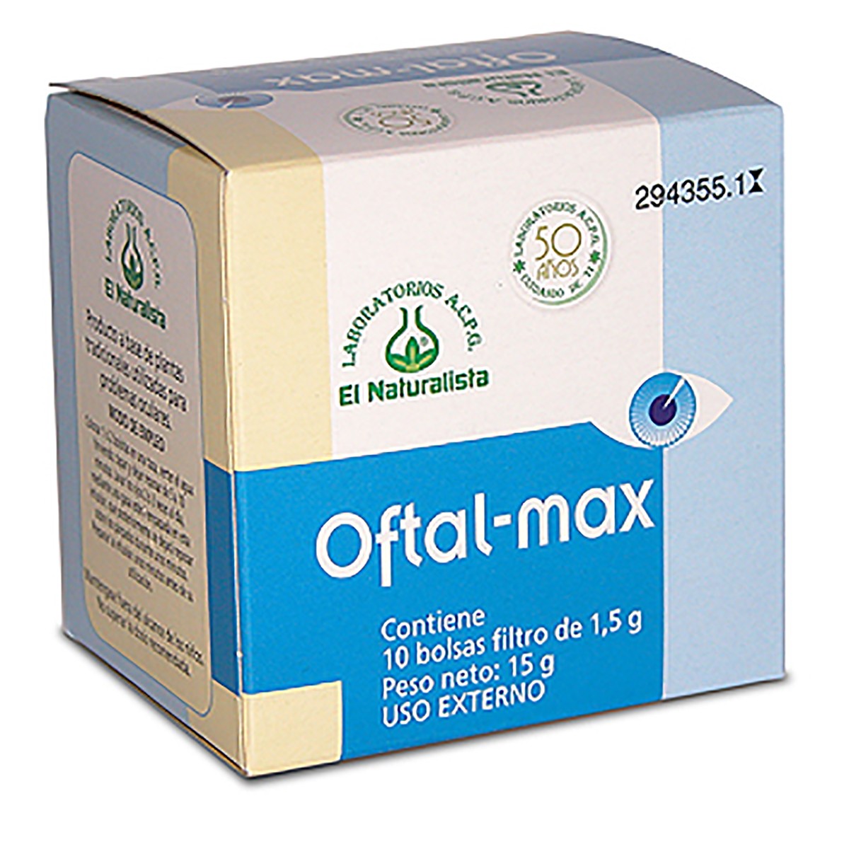 Imagen de El Naturalista Oftal-max 10 infusiones
