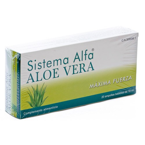 Imagen de SISTEMA ALFA ALOE VERA MAX.FUERZA 20 AMP