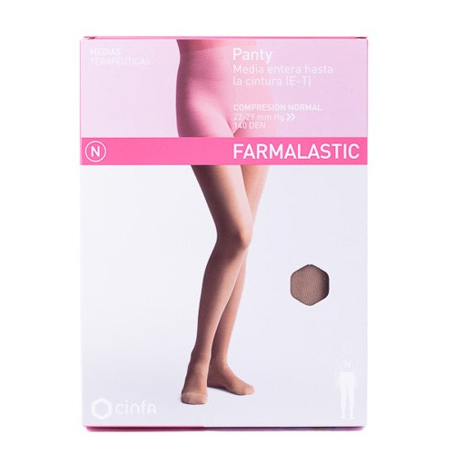Imagen de Farmalastic Panty Normal talla Reina beige