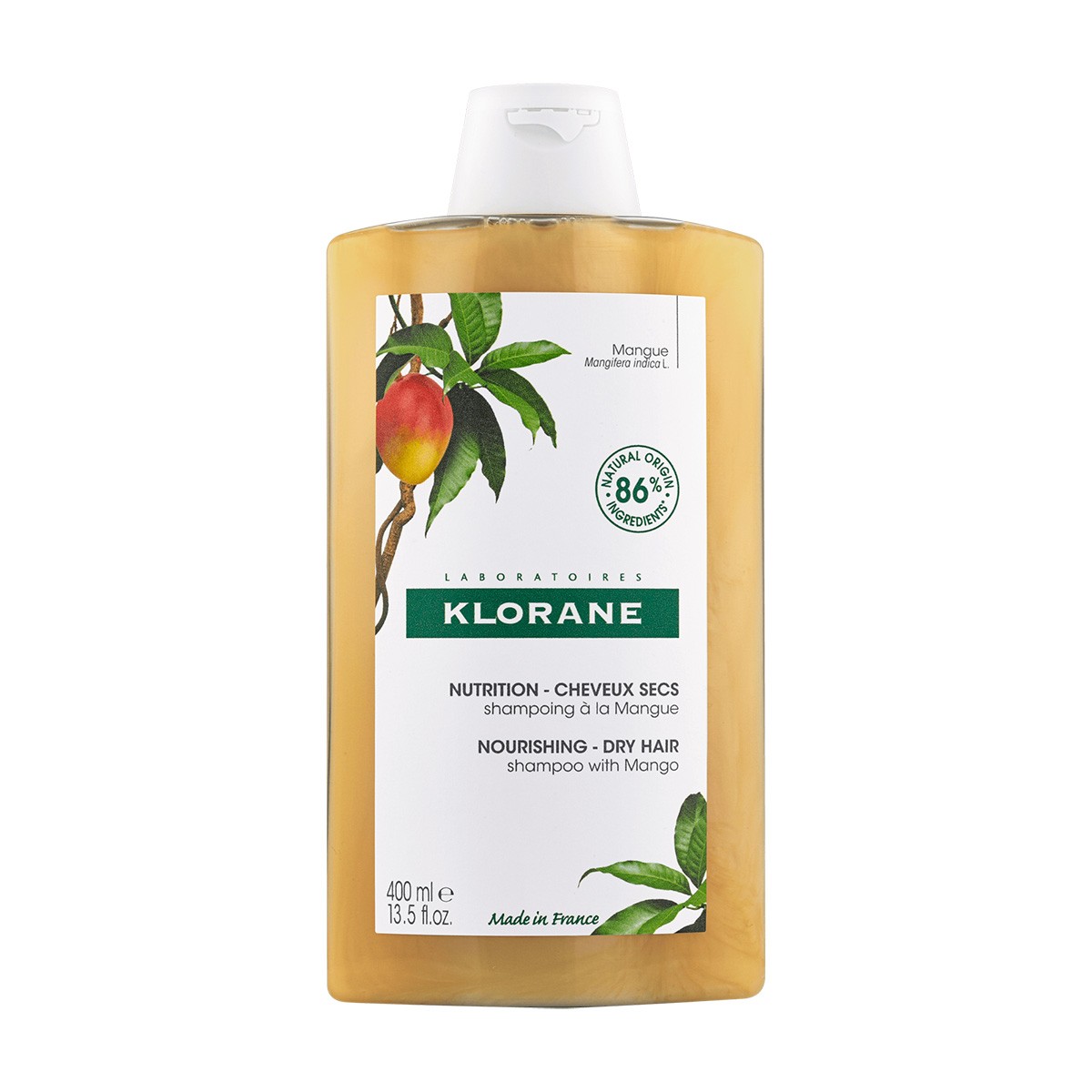 Imagen de Klorane champú tratante nutritivo con manteca de mango 400ml