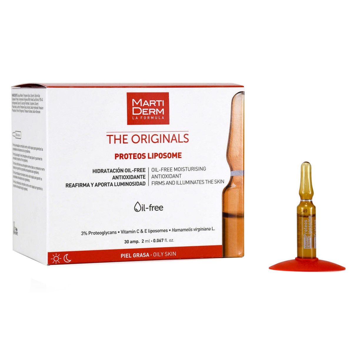 Imagen de MartiDerm The Originals Proteos Liposome 30 ampollas