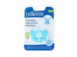 Dr.Brown's chupete silicona azul 0-6 meses