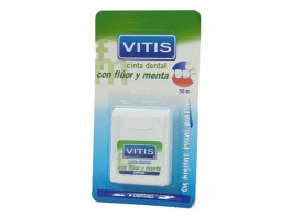 Vitis Cinta dental fluor y menta