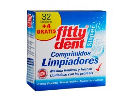 FITTYDENT LIMPIADOR 32 TABLETAS + 4 GRAT