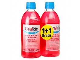 Oralkin enjuague 500ml pack 2x1
