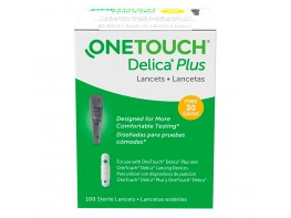 One Touch Delica Plus lancetas 30g 25u
