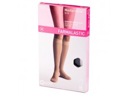 Farmalastic Media Corta Cerrada Normal talla XL negro